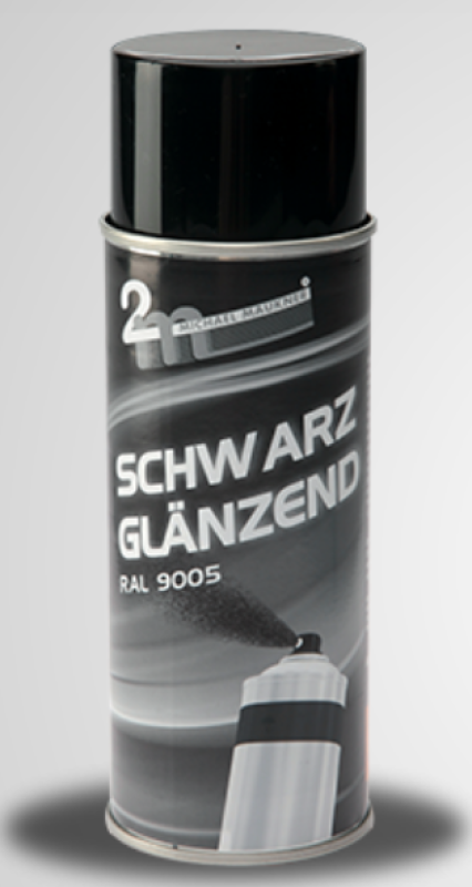 Lackspray schwarz glanz (RAL9005)